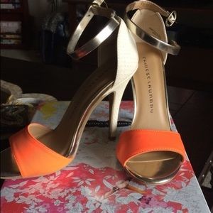Chinese Laundry peep toe heels